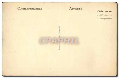 Toulouse — Rue Alsace-Lorraine — Editor Nocin, n°2 — Verso