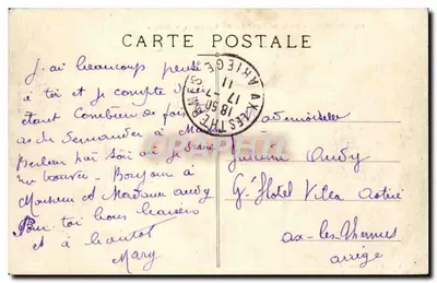 Toulouse - Kiosque da Música — J. Léon Bernel, n°138 — Verso