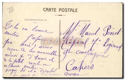 Toulouse — Rue Alsace-Lorraine, o Museu — Edição Joubert, n°66 — Verso