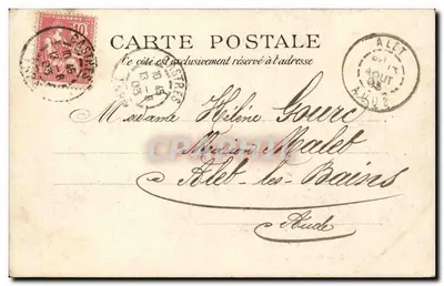 Saint-Ferréol — Wielka Ściana — J. Peyrefitte, Maison Universelle — Rewers