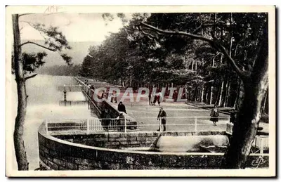Lago de Saint-Ferréol — A Dique — Edições Labauche-Frères, Toulouse, n°280