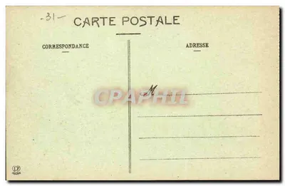 Luchon — Szpital i Wzniesienie Venasque — Pyrenees Centrales (1. seria) — Fototyp Labouche Trésés Toulouse — Rewers
