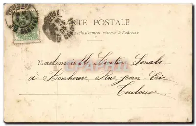 Toulouse - Hotel de Lasbordes, Porte de l'Escalier — Uitgever Tomilis, n° 67 — Achterkant