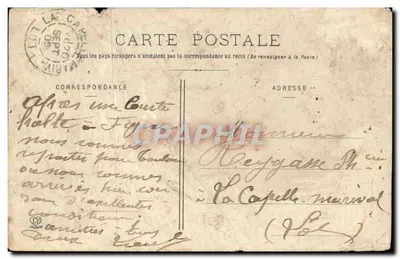 Toulouse - Sala de los Ilustres en el Capitole — Fototipia Labouche frères, Toulouse, n°22 — Reverso