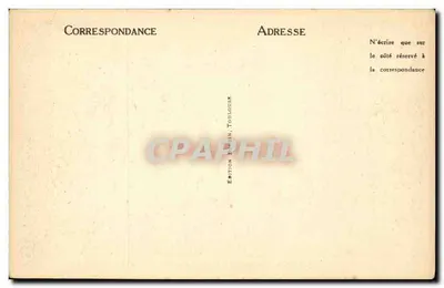 Toulouse — Puerta del Jardín de las Plantas y la Facultad de Medicina — Edición Buren, Toulouse, n°47 — Reverso
