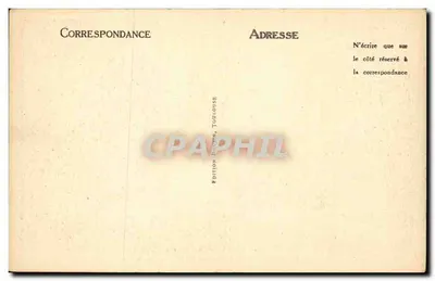 Toulouse — Entrata del Grand Rond — Edizione Bocnin, Toulouse, n°49 — Verso