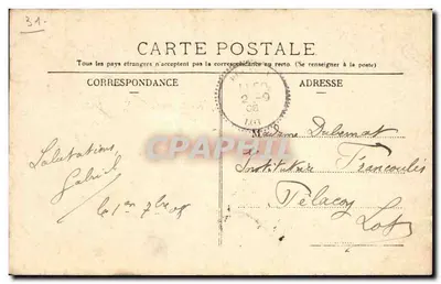 Toulouse — Katedra Świętego Etienne — wydawca anonimowy, nr 103 — Rewers