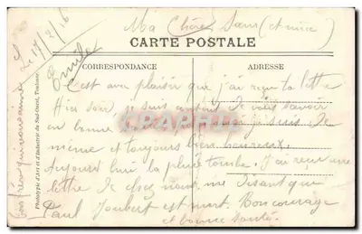 Toulouse — Pamiątkowy Zamek Weteranów 1870-71 — Fototypia Sztuki i Przemysłu Południowo-Zachodnich — Rewers