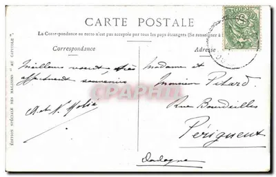 Toulouse — Vista Geral — Staerck Paris — Verso