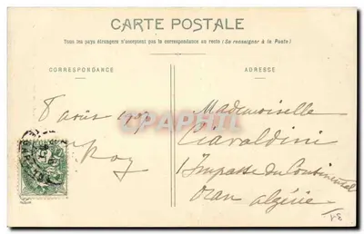 Toulouse - Entrada do Hotel d'Assézat — Fototipia Labouche Frères Toulouse, n°73 — Verso