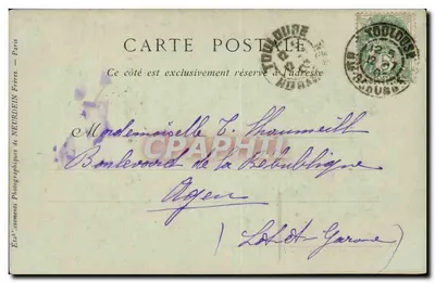 Toulouse — Królewski ogród — Collections ND Phot, nr 68 — Rewers