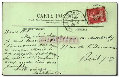 Toulouse — Jardim das Plantas — Ponte Rustique — LL. — N° 126 — Verso