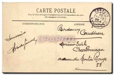 Toulouse — De Garonne en de Bruggen — LL. — Achterkant