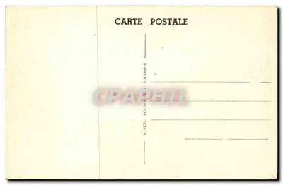 Toulouse — Estação Matabiau — Editor Marcel Pendard — Verso