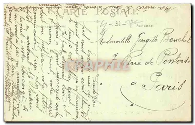 Toulouse — Statue de Goudouly (Square Lafayette) — Verso