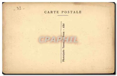 Toulouse - Quartel Pérignon do 2º Aérostier — La Haute-Garonne Illustrée, P. X. — Verso