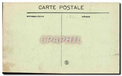 Toulouse — La antigua fábrica de pólvora (Visa 127) — L. M. — Reverso