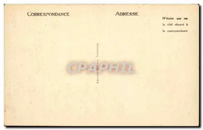 Toulouse — Het Hotel d'Assezat — Speciale uitgave Beguin, n°57 — Achterkant