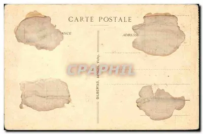 Gethsémani, A Gruta Onde o Cristo Caiu em Agonia — Gilbertas, Vichy, n°7 — Verso