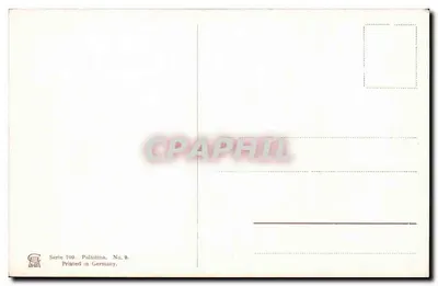 Ogród Getsemane w Jerozolimie — F. Rüberg — Rewers