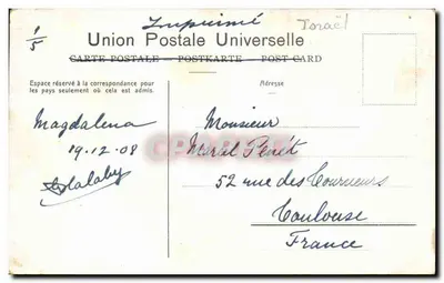 Jordania — widok rzeki — Verlag von Friedr. & Uhr, Imberger, Jerozolima — Rewers