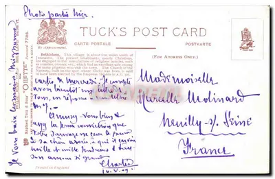 Charbita — Widok panoramiczny — Tuck's Post Card n°7786 — Rewers