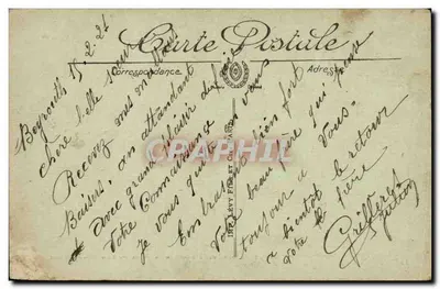 Beirute — A Gruta dos Pombos — Fotografia Béthris, sucessor de A. Guitragossian, Beirute — Coleção das Vistas de Todo o Oriente, n°122 — Verso