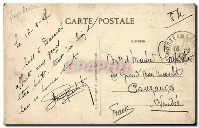 Damas — Avenida Djemal Pacha — Ed. Mampre Hissarian Beyrouth n°33 — Verso