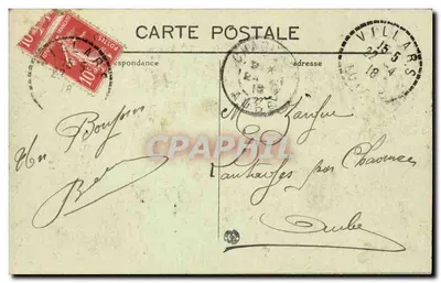 Lyon — widok panoramiczny — wydawca nieznany — Rewers