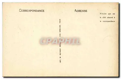 Viennel — Grobowiec Arcybiskupów — Wydawca: L. Letellier, Paryż — Rewers