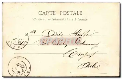Viena - Templo de Augusto e de Lívio — Coleção E. B. F. — n° 21 bis — Verso