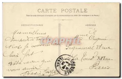 Grenoble — Sąd i Statua Bayarda — Guide Rose Illustré, Grenoble — Rewers