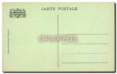 Grenoble - The Station and the Moucherotte — Edition Mr. Bourcier, Grenoble, no. 114 — Back