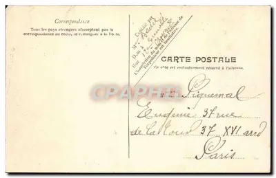 Grenoble — Rue Molière i place Victor Hugo (strona południowa) — Le Guide-Rose illustré, Grenoble — Rewers