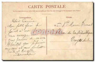 Les Avenières — A Paz e a Igreja — Vialatte, fot. - Oyonnax — Verso