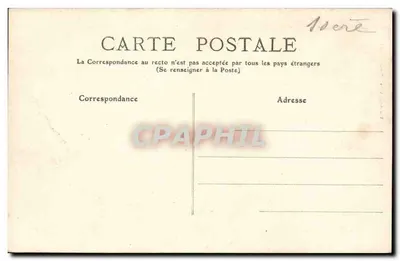 Okolice MORESTEU — Zamek LANÇIN — Oyonnax (Ain) — Rewers