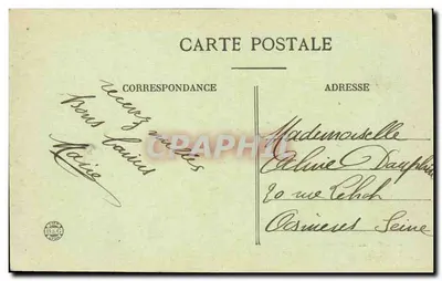Sassenage — La Gare — Hôtel Faure — Tramway — Verso