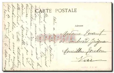 Saint-Étienne — Prefektura — Wydawca M. M. St-Denis, n° 205 — Rewers
