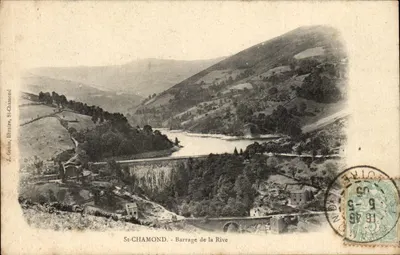 St-CHAMOND - Barragem da Rive — J. Gonin, livreiro, St-Chamond