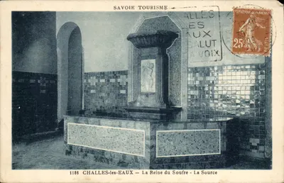 Challes-les-Eaux — A Rainha do Enxofre - A Fonte — Savoie Tourisme