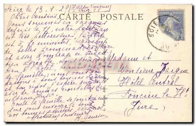 Sciez (Alta Saboia) — Vista geral e o Lago Léman — Verso