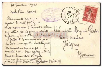 Chamonix — Lódzianka Bossonów — J. J. 2888 — Rewers