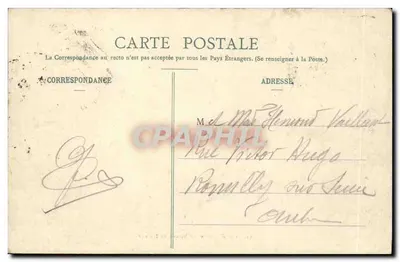 Lago de Annecy — Castillo de Duingt — A. Gardet, Annecy — Reverso