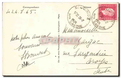 Annecy — Het Oude Kanaal — LL n°400 — Achterkant