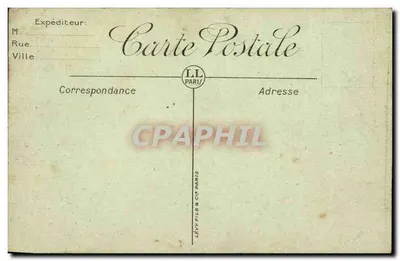 Aix les Bains - Meer van Bourget - Grand Port en de Dent du Chat - Antieke ansichtkaart — Achterkant