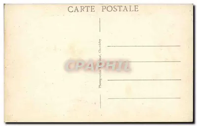 Aix-les-Bains (Savoie) — Visão Geral — Lago do Bourget — La Savoie Touristique, n°2480 — Verso