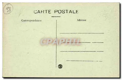 Grenoble — Portal Francji — Ogród Duchów i Fort Rabot — C. Baffet, Grenoble, nr 107 — Rewers