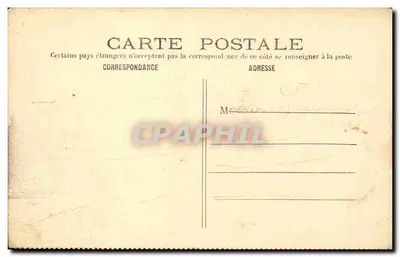 Vizille (Isère) — Zamek Lesdiguières — Stara pocztówka nr 19 — Rewers