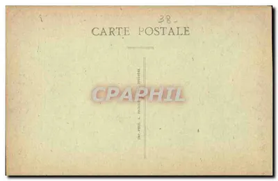 Grenoble — Most Esplanade, forte i wojskowa manutencja — Wydawca A. Philéas, nr 07 — Rewers