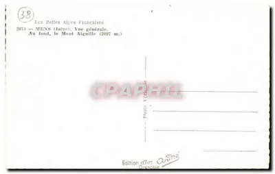 Mens (Isère) — Vista geral — Edição d'Art Grenoble, n° 2073 — Verso